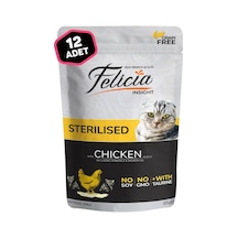 Felicia Kedi Pouch Kısır Tavuk 85 Gr X 12