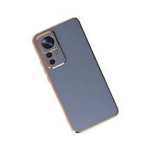 Mi 12t Pro Kılıf Volet Silikon - Mavi