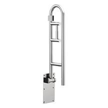 R8962fd 76,20 Cm Kapaklı Banyo Tutacağı, Tuvalet Kağıdı Tutuculu 16.5 x 12.2 x 11.2 CM