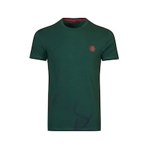 Raınsnow Erkek Sıfır Yaka T-Shirt-Yeşil (504689398) Yeşil