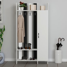 Deryadekor Pro Portmanto Beyaz