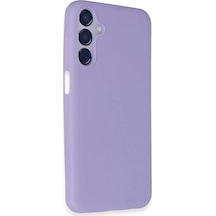 Newface Samsung Galaxy M15 Kılıf First Silikon - Lila