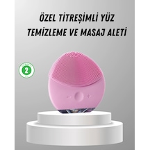 Cilt Dostu Silikon Yüz Masaj Aleti - Hafif, Dayanıklı Ve Su Geçirmez Tasarım