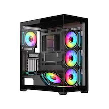 Frisby Domınator 650w 80+ 7x120mm Argb Fan Mid Tower Atx Siyah Akak0frı0051