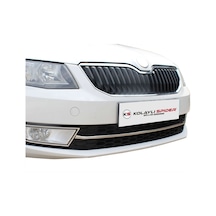 Skoda Octavia A7 Ön Tampon Çıtası  Krom Mk.Sız Kasa 2013-2017