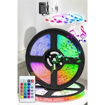 Led Işık 5 Metre Şerit Led Rgb Işıklı 55776104