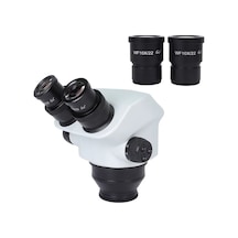 Mikroskop Zs 7050 Kafa Beyaz - Stereo Zoom Binoküler Başlık Wf10x/20 Ø76mm Stand Uyumlu