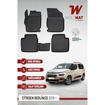 Citroen Berlingo Paspas 2019 Sonrası 3d Havuzlu Paspas Seti
