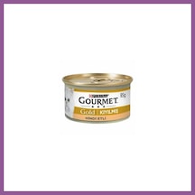 Gourmet Kıyılmış Hindi Etli Yetişkin Kedi Konservesi 85 Gr Rengaren