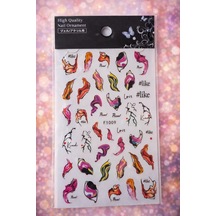 Urban Butterfly & Abstract Nail Art Sticker Series No:08