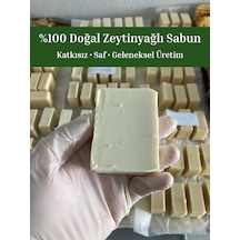 Doğal Katkısız Zeytinyağlı Ev Yapımı Sabun 1 Kalıp 125 Gr