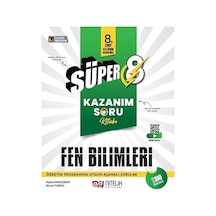Nitelik 8.sınıf Süper Kazanım Fen Bilimleri Soru Kitabı