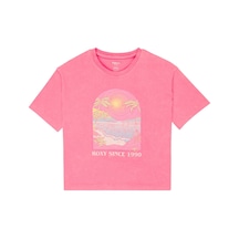 Roxy Roxy Sun For All Seasons Kız Çocuk Pembe Tişört Mlc0 Çok Renkli