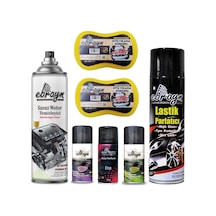 Lastik Parlatıcı Klima Ve Motor Temizleyici Koku 2 Sünger Ebrayn