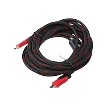 Hdmi Kablosu 15 Metre Lcd Laptop 4k Fhd Ara Bağlantı Erkek-erkek Tv Kablo Ps3 Ps4 Xbox