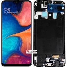 Samsung A20 Lcd Ekran Dokunmatik Çıtalı Sm-a205f