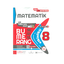 Günay 8. Sınıf Bumerang Matematik Etkinlikli Kitap