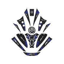 Yamaha R25 2019 - 2024 Uyumlu Tank Pad Set 005