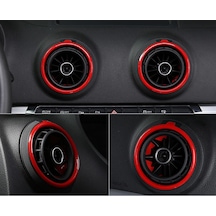 Audi A3 Hava Çerçevesi 4 Parça Kırmızı A3 8V