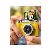 Yüksek Çözünürlüklü 48 Mp Kamera 4k Video Çekim Selfie Vlog Fotoğraf Makine - Hs08374984-4 Renkli