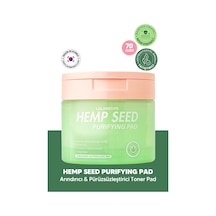 Lalarecipe Kenevir Tohumu İçeren Yatıştırıcı ve Arındırıcı Tonikli Ped LALARECIPE Hemp Seed Purifying Pad