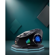 Motosiklet Kask Kulaklık 1080p Hd Kamera Bluetooth 5.3 Su Geçirmez