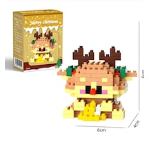 Bricks Yılbaşı Özel Seri Mini Yapı Oyuncak Geyik