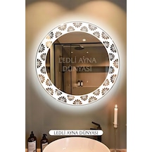 Duvar Tipi Led'li Ayna Banyo & Antre Beyaz 70 Cm Diğer