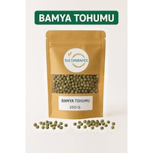Sultanbahçe Doğal Bamya Tohumu - Katkısız - Kurutulmuş - Şifalı Gıda - 250 Gr