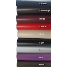 Yapışkanlı Gerçek Suni Deri 45 x 100 CM Gri