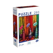 Ca Games Puzzle 260 Parça Çiçekler 6006