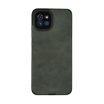 Samsung Galaxy  Uyumlu,  A03 Kılıf Loop Deri Silikon - Yeşil