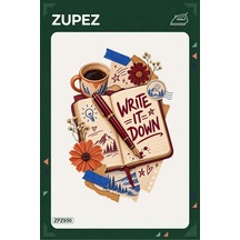Zpz650 Write It Down Ütüyle Uygulanabilir Transfer Baskı - 911529688