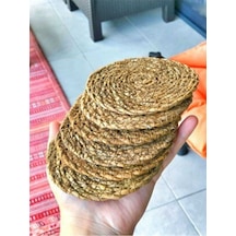 Hasır Bardak Altlığı 6 Adet Diğer