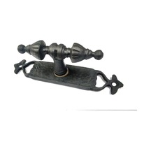 Jenerik Antika Tarz Dekoratif Pirinç Burma Pencere Kolu - 152x32 Mm, Oksit