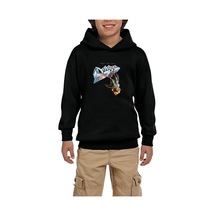Zepplin Giyim Dokken Tooth And Nail Siyah Çocuk Kapşonlu Sweatshirt Siyah
