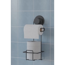 Suntel Yedekli Rulo Tuvalet Kağıtlığı, İster Yapıştır İster Vidala, Tuvalet Kağıdı Askısı