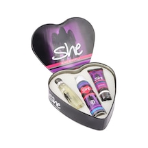 She Angel Kadın Parfüm EDT 50 ML + Sprey Deodorant 150 ML + Losyon 75 ML