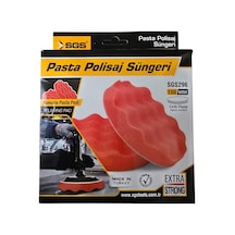 Sgs Cırtlı Pasta Polisaj Süngeri Yumurta - 150 Mm. - 1 Adet
