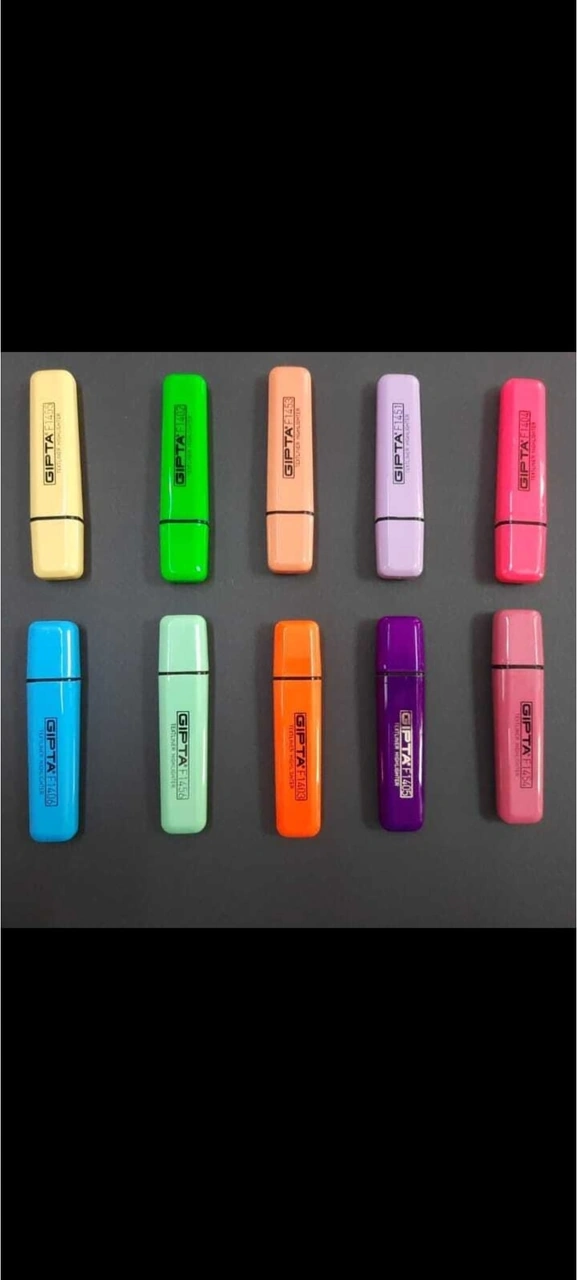 Highligter Fosforlu Kalem 10 Renk Mevcuttur