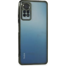 Newface Xiaomi Redmi Note 11 Pro Kılıf Razer Lensli Silikon - Yeşil