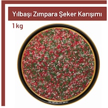 Tos Yılbaşı Zımpara Şeker Karışımı Renkli Yenilebilir Şeker 1 KG