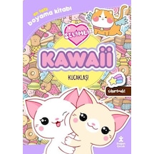 Sevimli Kawaii-Kucaklaş! En Tatlı Boyama Kitabı - Çıkartmalı!- Doğan Çocuk