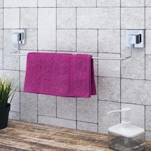Banyo Havlu Askısı Paslanmaz Krom Easyfix. Gümüş
