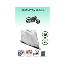 Gri Arka Çanta Ve Kilit Uyumlu Arora Sk 250 K Uyumlu Motor Brandası