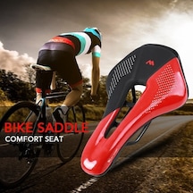 Wondernest Yumuşak Yol West Siyah Pu Mtb Minderi Koltuk Için Içi Deri Dağ Bisikleti Sürüş Konforu - Biking Siyah