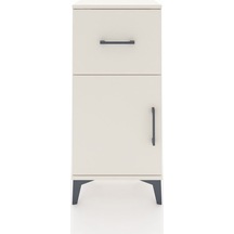 Arges Komodin Tek Raflı Tek Çekmeceli Tek Kapaklı 44x30x96 Aytaşı-aytaşı Aytası