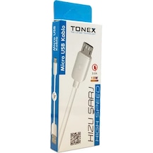 Tonex MA90 3.0 18 W Micro USB Şarj Kablosu 1 M