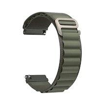 Adige Garmin Forerunner 55 Kordon Kayış Alpine Nylon Kumaş 20/alp