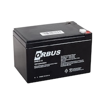 Orbus Orb12-12 12 Volt 12 Amper Kuru Akü